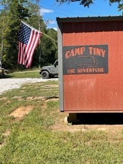 Camp Tiny, No Worries!  Smell the Forrest!